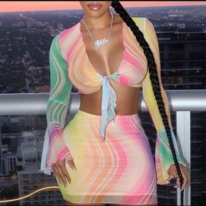 This set has never been worn and it’s still in original packaging.